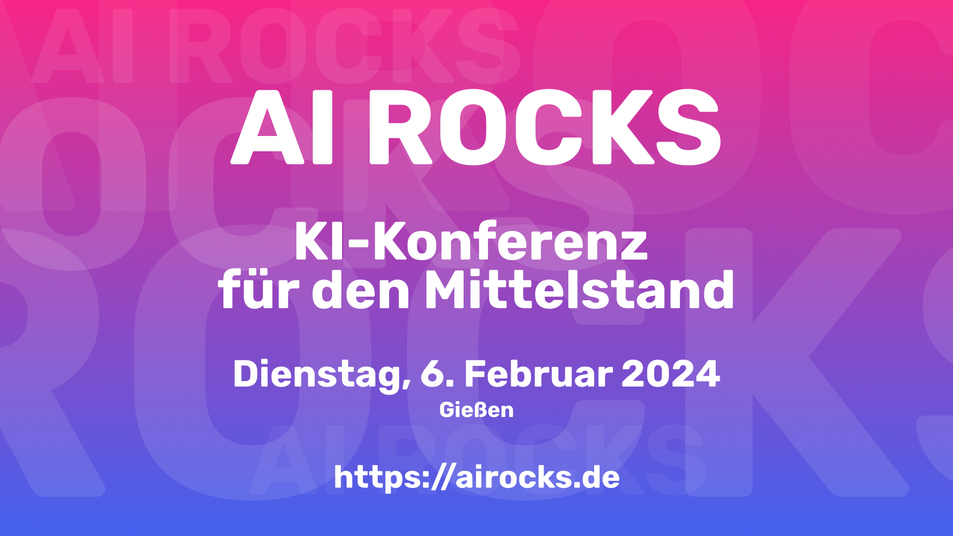 #071 AI Rocks - KI Konferenz für den Mittelstand
